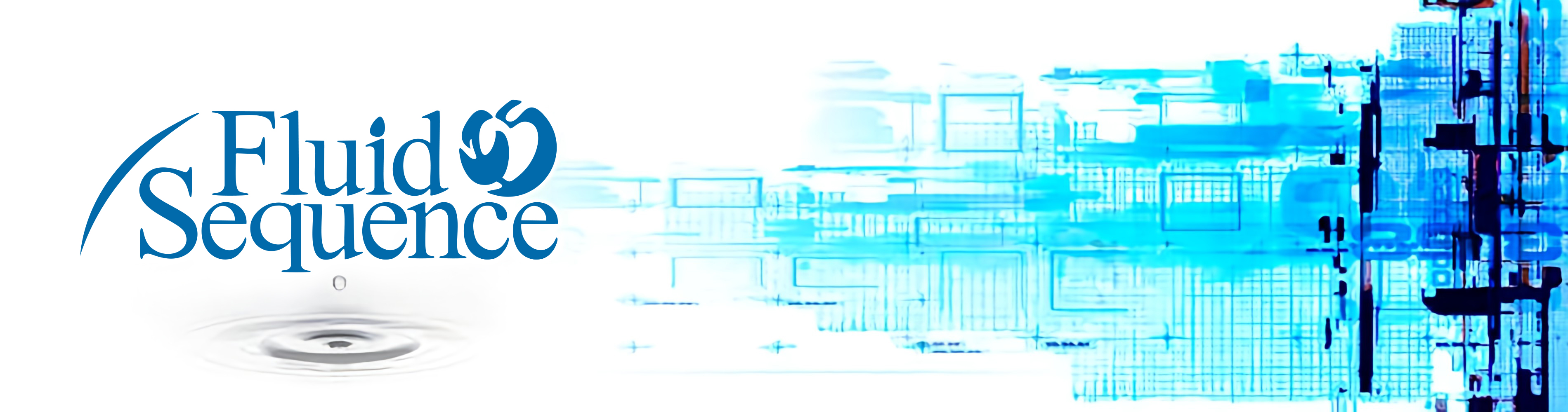 合同会社FluidSequenceのロゴとトップ画像